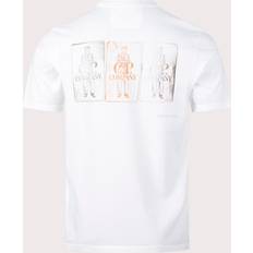 C.P. Company Men's Triple British Sailor Back Print T-Shirt White 42/Regular