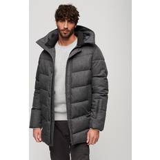 Superdry City Chevron Padded Jacket, Grey