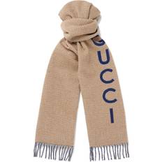 Gucci Sciarpe Gucci Foulard In Misto Lana Pied De Poule