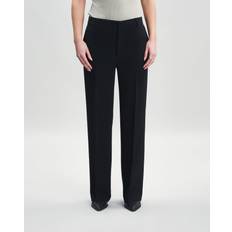 Filippa K Hutton Trousers Kvinde Bukser Med Lige Ben hos Magasin Black