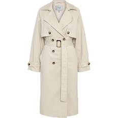 Y.A.S Damen Oberbekleidung Y.A.S Teronimo Trenchcoat - Beige