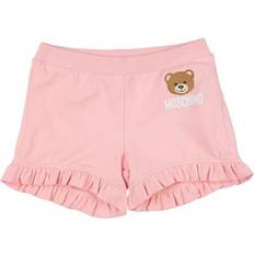 Moschino Pink Baby Girls Frill Trim Teddy Shorts