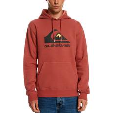 Quiksilver Men's Mens Big Logo Pullover Hoodie Marsala marsala