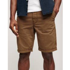 Superdry Herren Shorts Superdry Herren Officer Chino Shorts - Braun