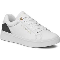 Tommy Hilfiger 42 - Hvid Sneakers Tommy Hilfiger Elevated Essential Court Sneakers - Sort/Hvid