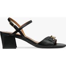 Textile - Women Heeled Sandals Geox New Eraklia Leather Sandals