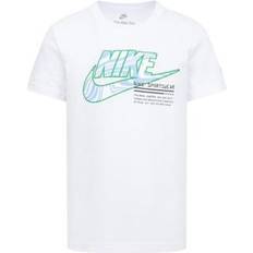 Nike Camiseta Futura Micro Text Niño Blanco - Multicolor