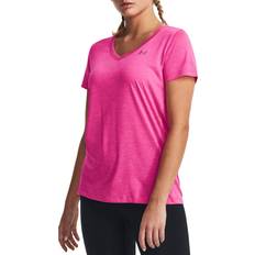 Pink - Sportswear Garment Tops Under Armour Women's Tech Twist T-Shirt Pink/White