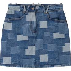 Damen - Straight Röcke A.P.C. Indigo Mary-Jane Denim Miniskirt IAL Washed Indigo FR