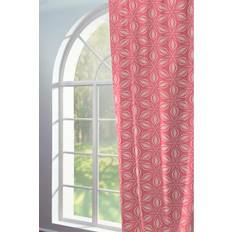 Curtains & Accessories Ebern Designs Delmira Retro Floret Slot