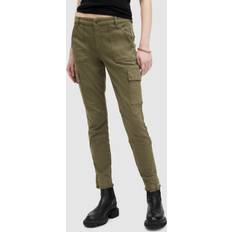 AllSaints Duran Skinny Cargo Jeans, Khaki Green