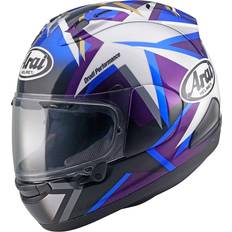 Arai RX-7V Evo MVK Stars Helm, schwarz-blau, Größe