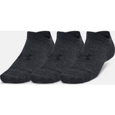 Under Armour Strumpor Under Armour Essential 3-Pack No-Show Socks Black Black Black