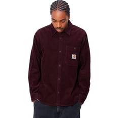 Carhartt WIP Flint Cord Shirt, Red