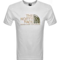 The North Face T-Shirts The North Face Rust T Shirt White