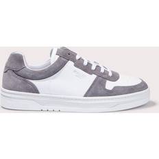 Mallet Shoes Mallet Mens Bentham Court Trainers Colour: WHTSLT White Slate Grey