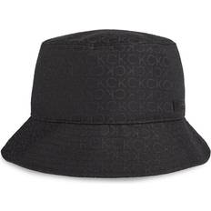 Calvin Klein Sort Hatte Calvin Klein Logo Jacquard Bucket Hat Black One