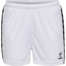 Polyester Shorts Hummel Authentic Pl Shorts White Woman