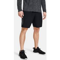 Under Armour XS Shorts Under Armour Men's Tech Woven Wordmark Shorts Black White