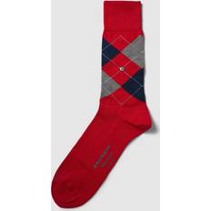 Burlington Strømper Burlington Manchester Mercerised Cotton Sock Red 40/46