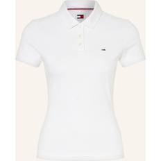 XXS Poloshirts Tommy Jeans Damen Poloshirt ESSENTIAL weiss