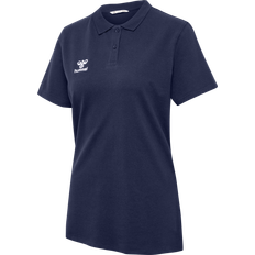 Polyamide - Vrouw Polo's Hummel Functioneel Shirt - Marine/Wit