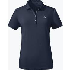 Damen - L Poloshirts Schöffel CIRC Tauron Poloshirt Damen blau