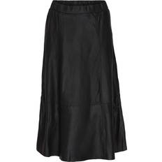 Skind Nederdele Btfcph A-Shape Skirt Skind 100096 Black 34