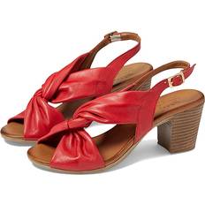 Spring Step Women's Madeleine Slingback Dress Sandals Red