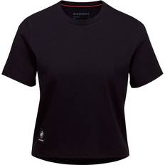 Mammut Tøj Mammut Cropped T-Shirt - Farve Sort