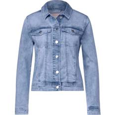 Denim/Jeansstoff Jacketts Street One Blazer QR Denim-Jacket,bleach bunt