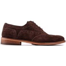 Men - Suede Oxford Barbour Isham - Brown