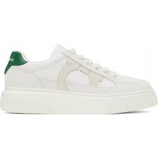 Ferragamo Sneakers Ferragamo Low Cut Gancini Outline M - Optic White