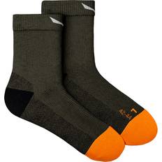 Salewa MTN TRN All Mountain QRT Sock - Sort/Olivengrøn