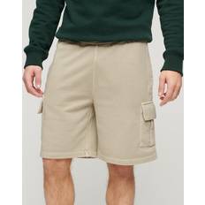 Superdry Herren Hosen & Shorts Superdry Herren Cargoshorts mit Kontrastnaht Beige Größe: Beige