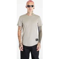 Calvin Klein Beige T-shirts Calvin Klein Bluser T-shirts - Elfenben/Sort
