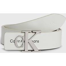 Blue - Woman Belts Calvin Klein Leather Logo Belt Blue