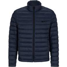 HUGO BOSS Men Jackets HUGO BOSS Men's Water-Repellent Jacket Dark Blue