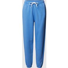 Polo Ralph Lauren Damen Hosen Polo Ralph Lauren Sweatpants mit elastischen Beinabschlüssen in Blau, Größe