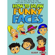 How to Draw Funny Faces How to Draw Books for Kids, Learn How to Draw Step by Step