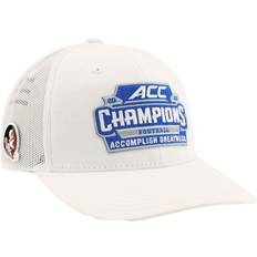 Zephyr Florida State Seminoles 2023 ACC Football Conference Champions Locker Room Adjustable Trucker Hat White NCAA Men's Events