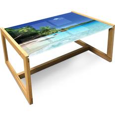 Transparent Coffee Tables East Urban Home Irisha Sled Coffee Table