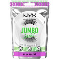 NYX Lösögonfransar NYX Jumbo Lash Vegan False Lashes 6 Glam Accent - Svart