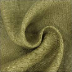 Linen Fabrics Olive Olive Hessian Metre Fabrics