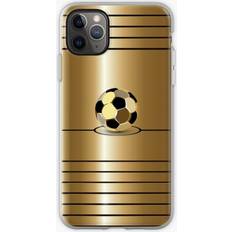 Famgem Phone Case Golden Football Pitch s for iPhone Samsung 14 13 12 11 Plus Pro Max Galaxy S23 S22 Ultra Note 20 10