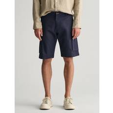 Gant Men Shorts Gant Relaxed Twill Cargo Shorts, Marine