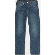 Paul Smith Men Jeans Paul Smith Mens Standard Fit Jeans In Dyed Blue Colour: Dnm