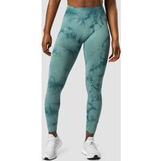 Batik Tøj ICANIWILL Define Seamless Tie Dye Tights - Teal