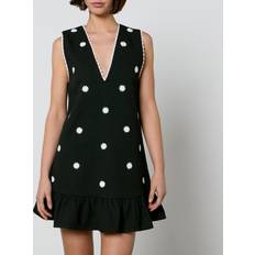 Sister Jane Sister Jane Heirloom Mini Dress, Black/White