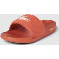 Lacoste Women's Serve Slide 1.0 Dk Org/dk Org